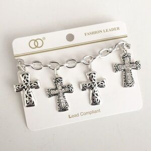 Cross Charm Bracelet✝️